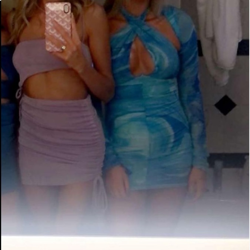 Tigermist dress STAS dress Marble blue